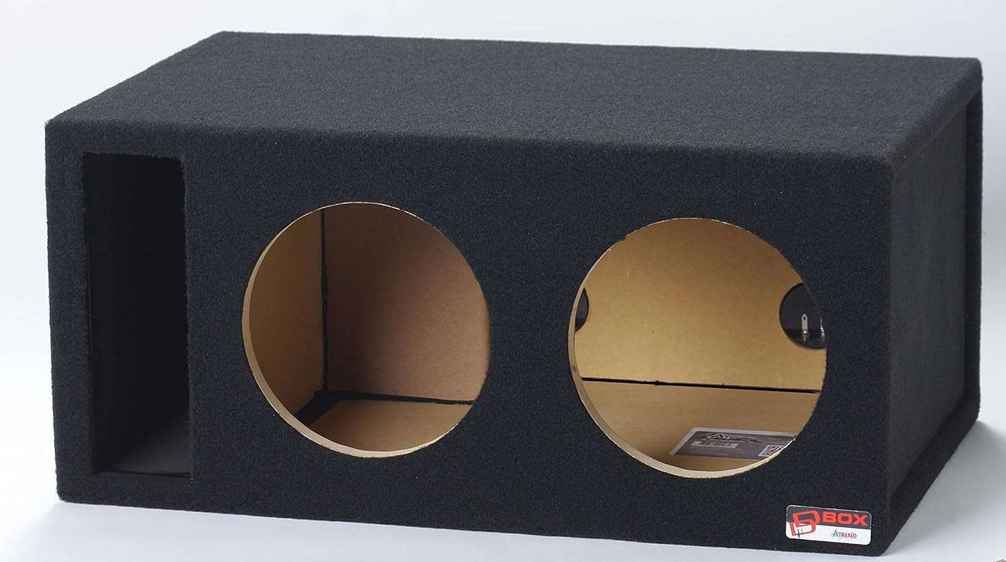 10DQVDD Dual 10" Vented Enclosure Certified for Digital Desgins 500, 1000, 1500, 2500 & 3500 Series Subwoofers - Healthier Me Beauty, LLC