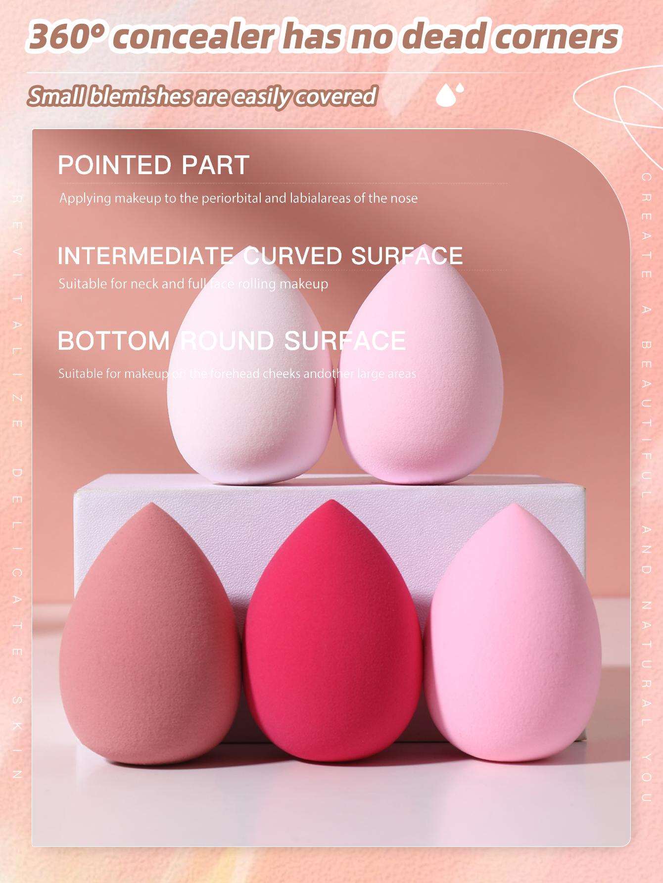 5pcs Makeup Sponge
