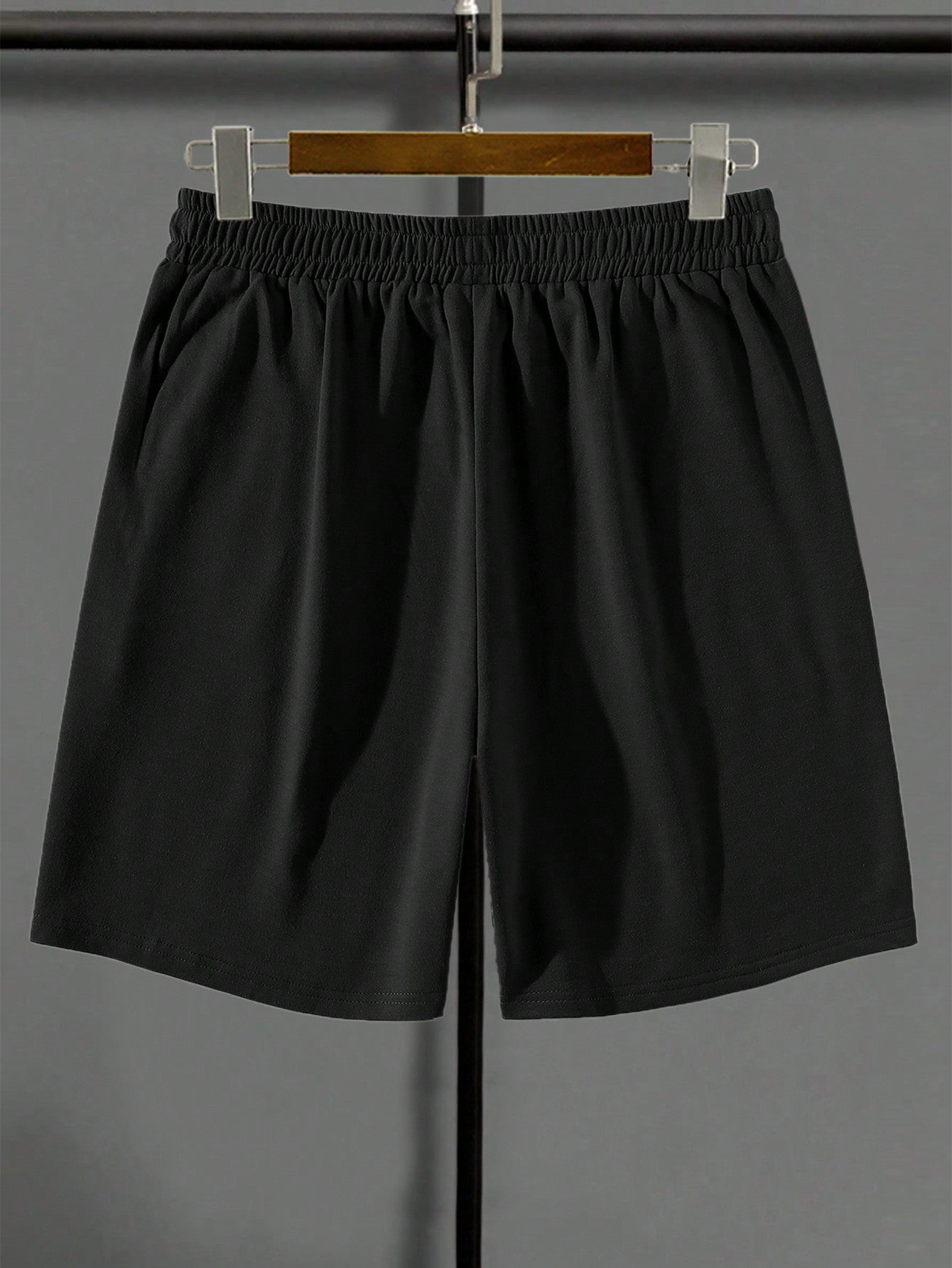 Manfinity Homme Men Slogan Graphic Shorts For Summer