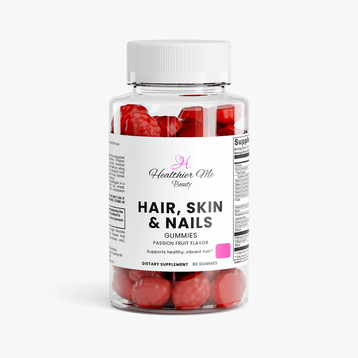 Hair, Skin & Nails Gummies - Healthier Me Beauty, LLC