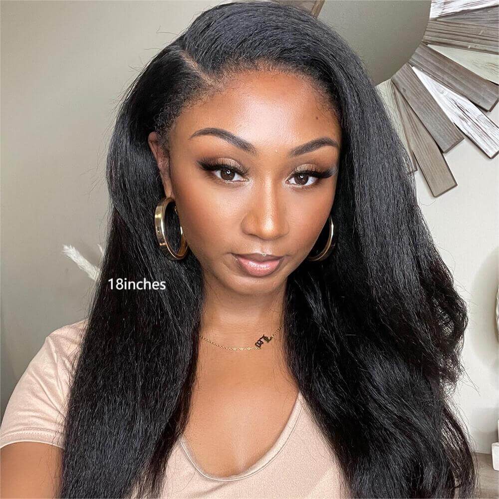 Hyperrealism Kinky Edges HD Lace Ventilated Wig