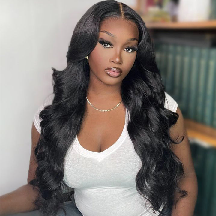 $149.99 20" Body Wave 13x4 Lace Wig Pre Plucked Glueless Wig Flash Deal