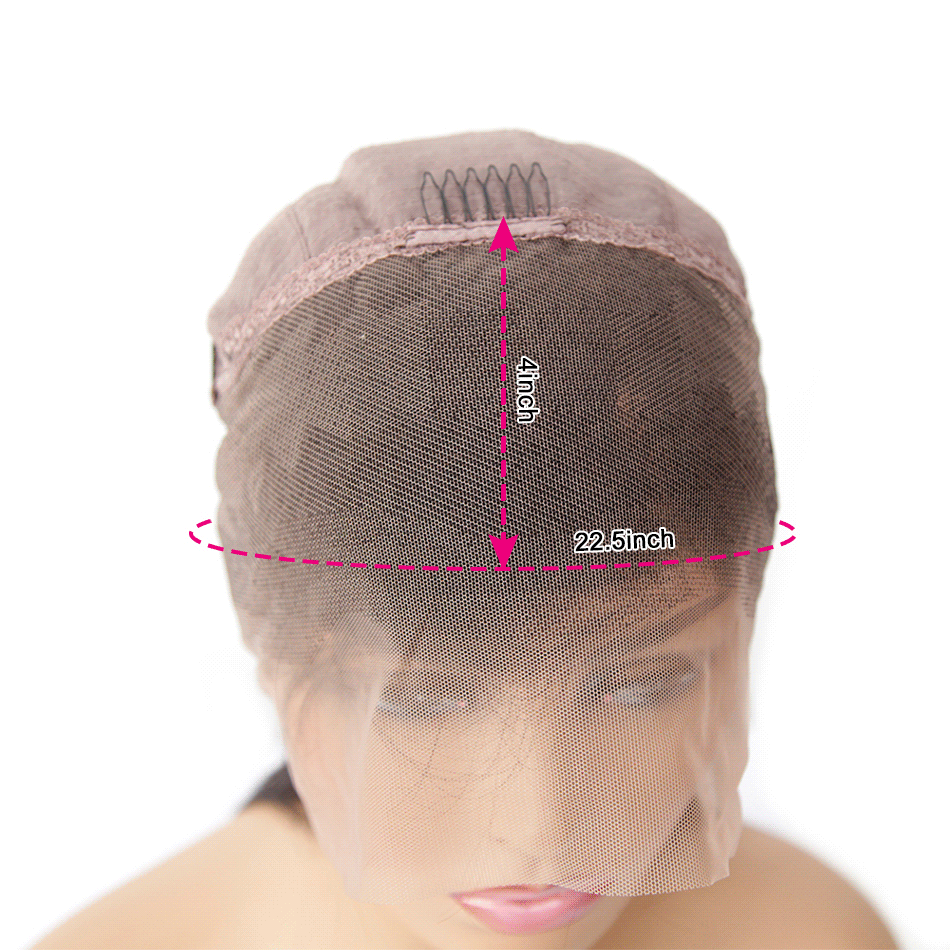 360 Lace Straight Pre plucked Wigs Human Hair Wig For Women