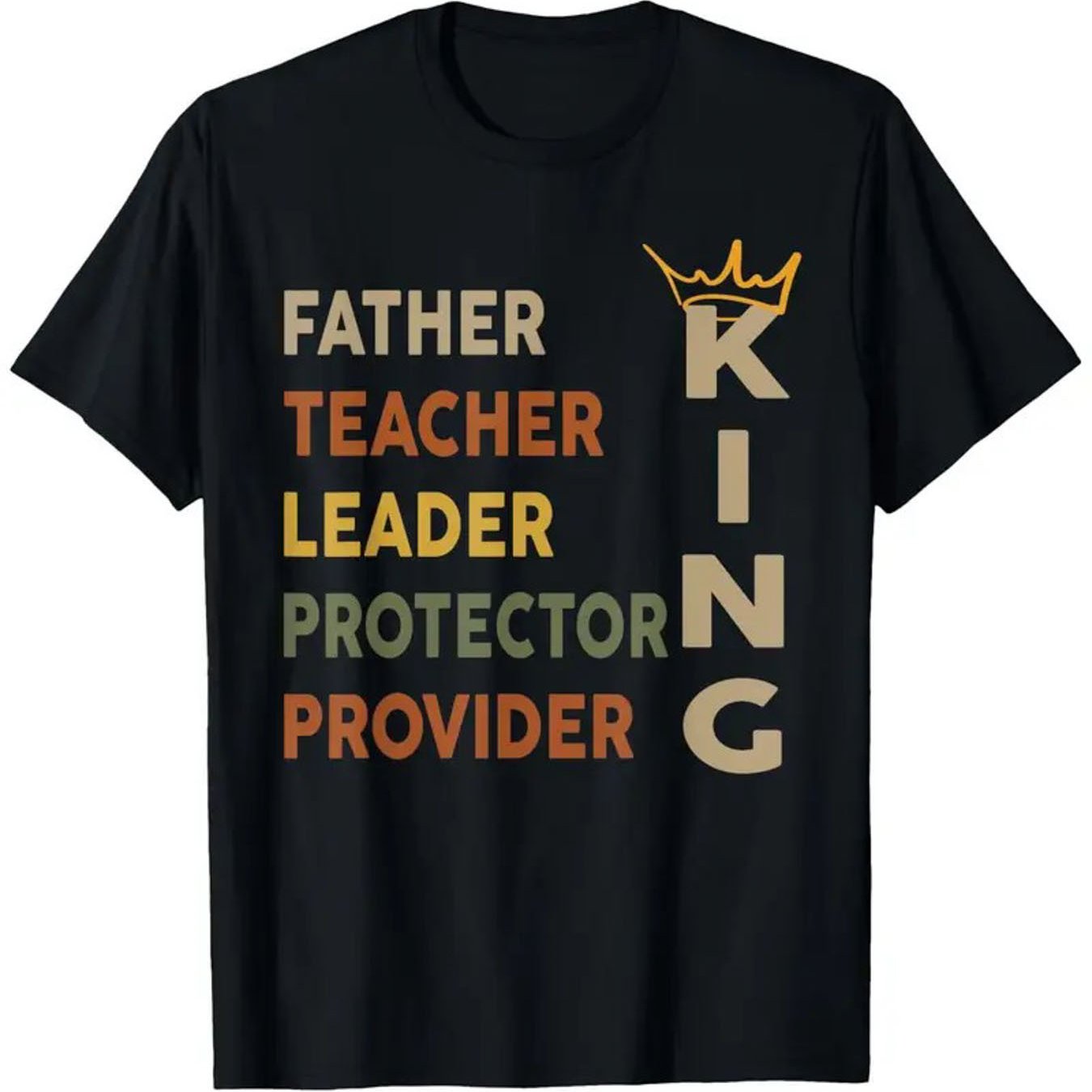 Father'S Day African American Dad T-shirt