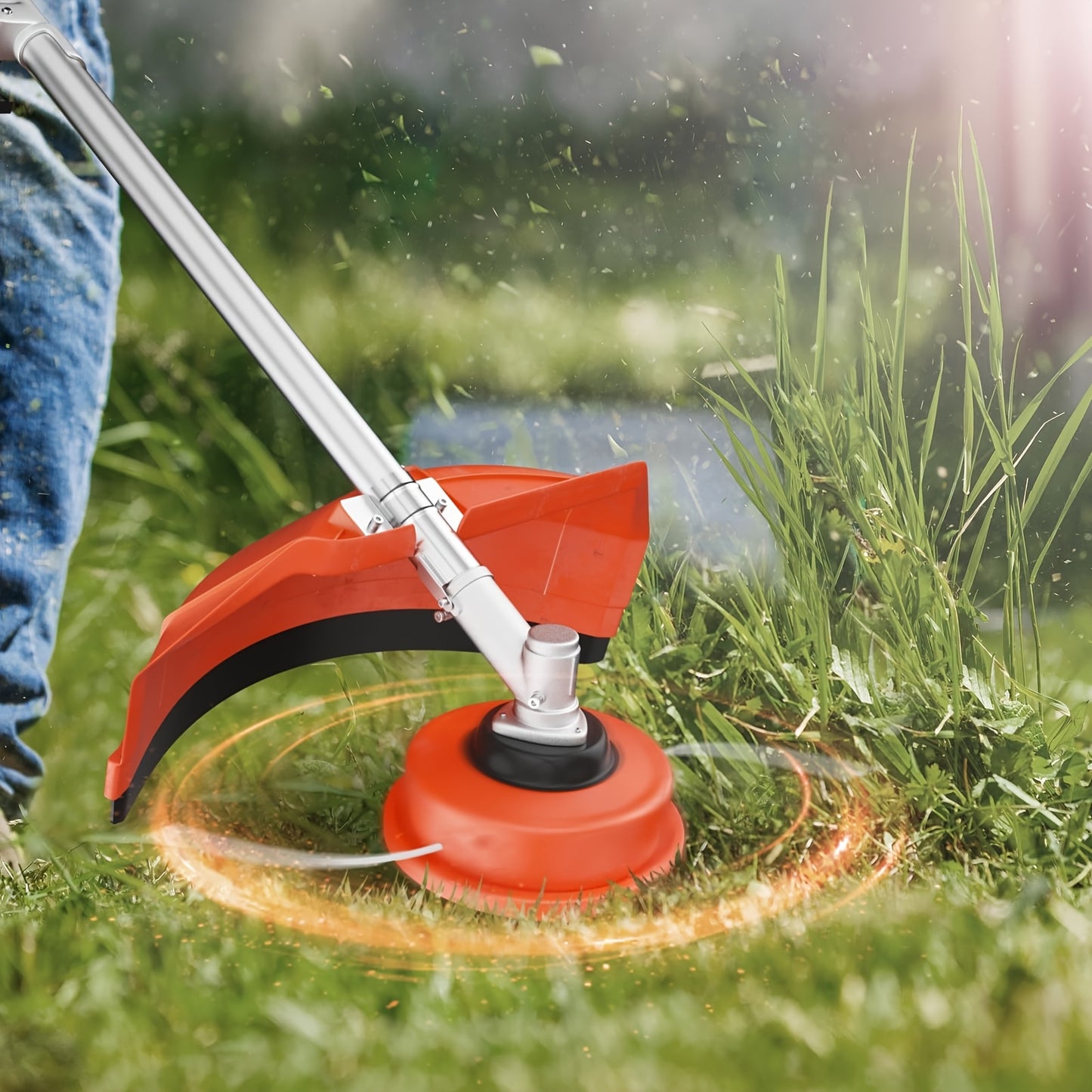 Gas-Powered 3-in-1 Trimmer/Edger/Mower & Weed Wacker