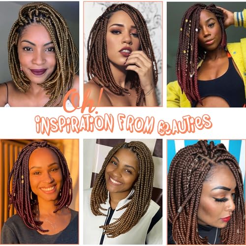 HD Lace Front Knotless Braided Wigs w baby hair