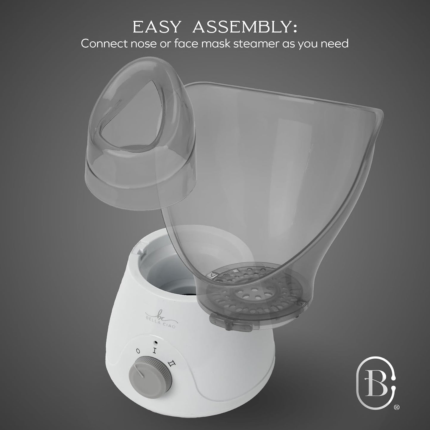 Gentle Face Steamer for Facial Deep Cleaning, 11-PC | Facial Steamer for Proactive Acne Treatment Unclogs Pores & Treats Allergies | Facial Skin Care Products Includes Needles & Tweezers