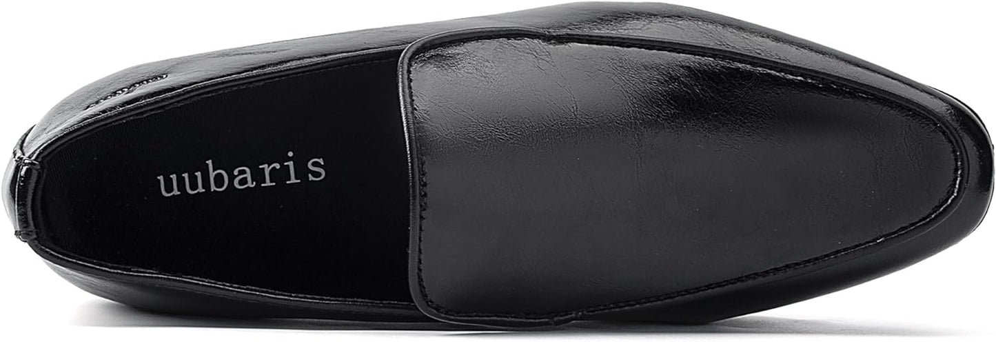 UUBARIS Mens Loafers Dress Shoes Slip On Driving Shoes Tuxedo Suit Shoes