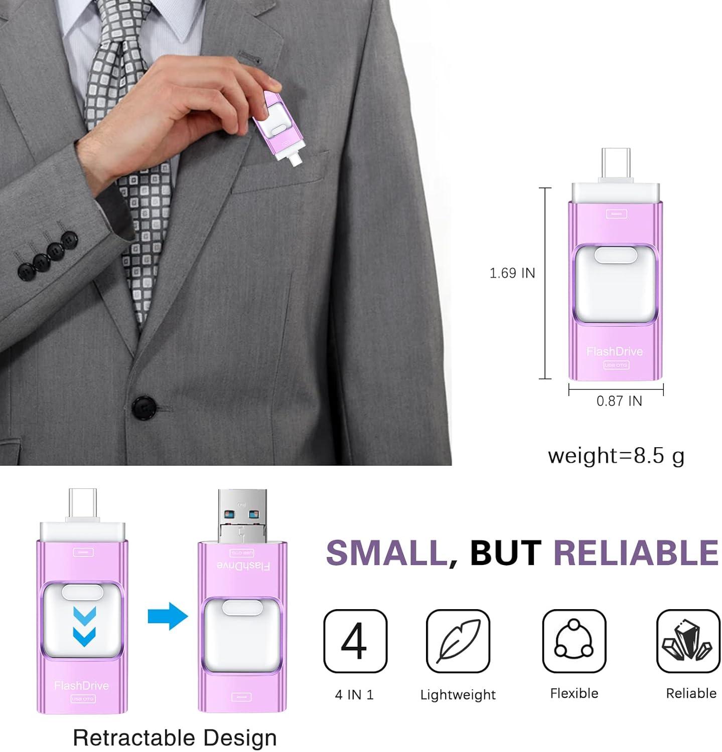 Flash Drive for iPhone 256GB