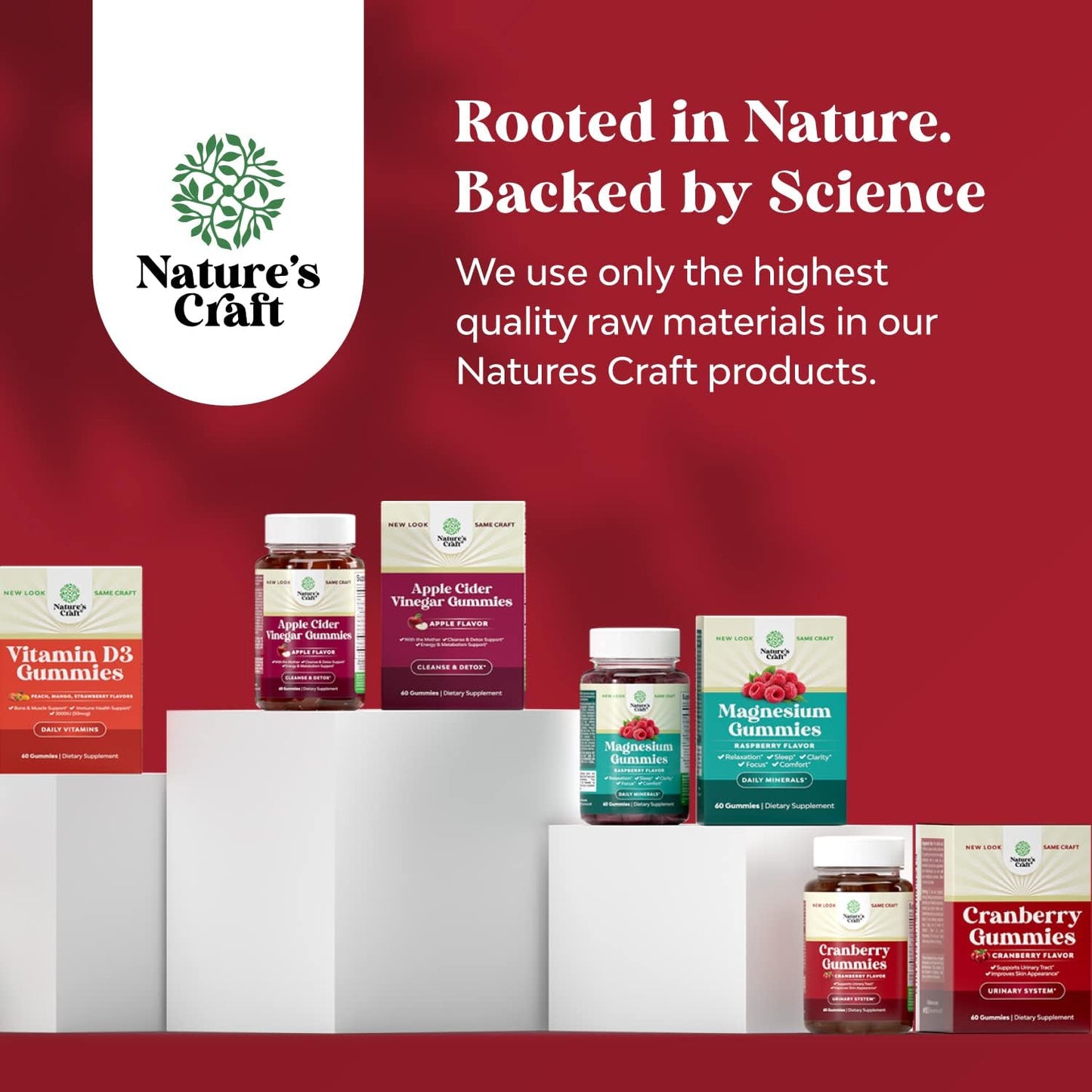 Natural Cranberry Gummies for Women and Men