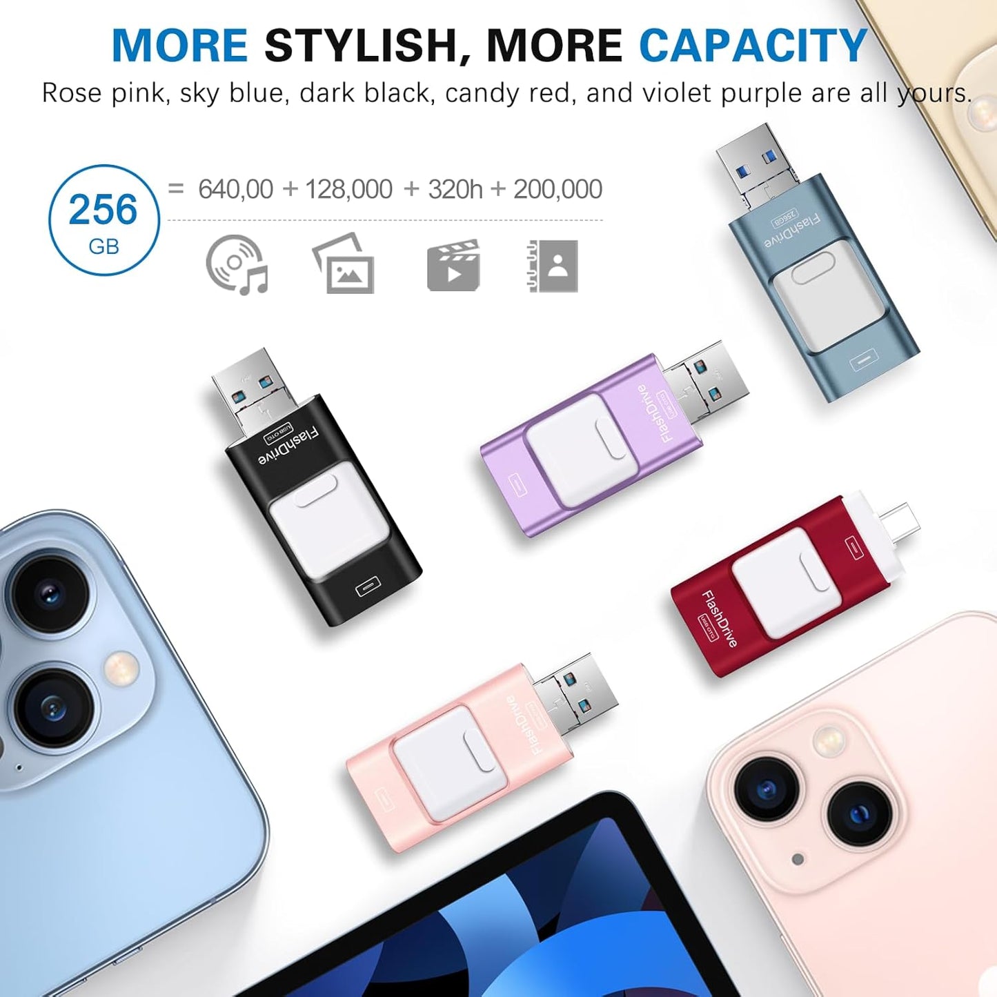 Flash Drive for iPhone 256GB