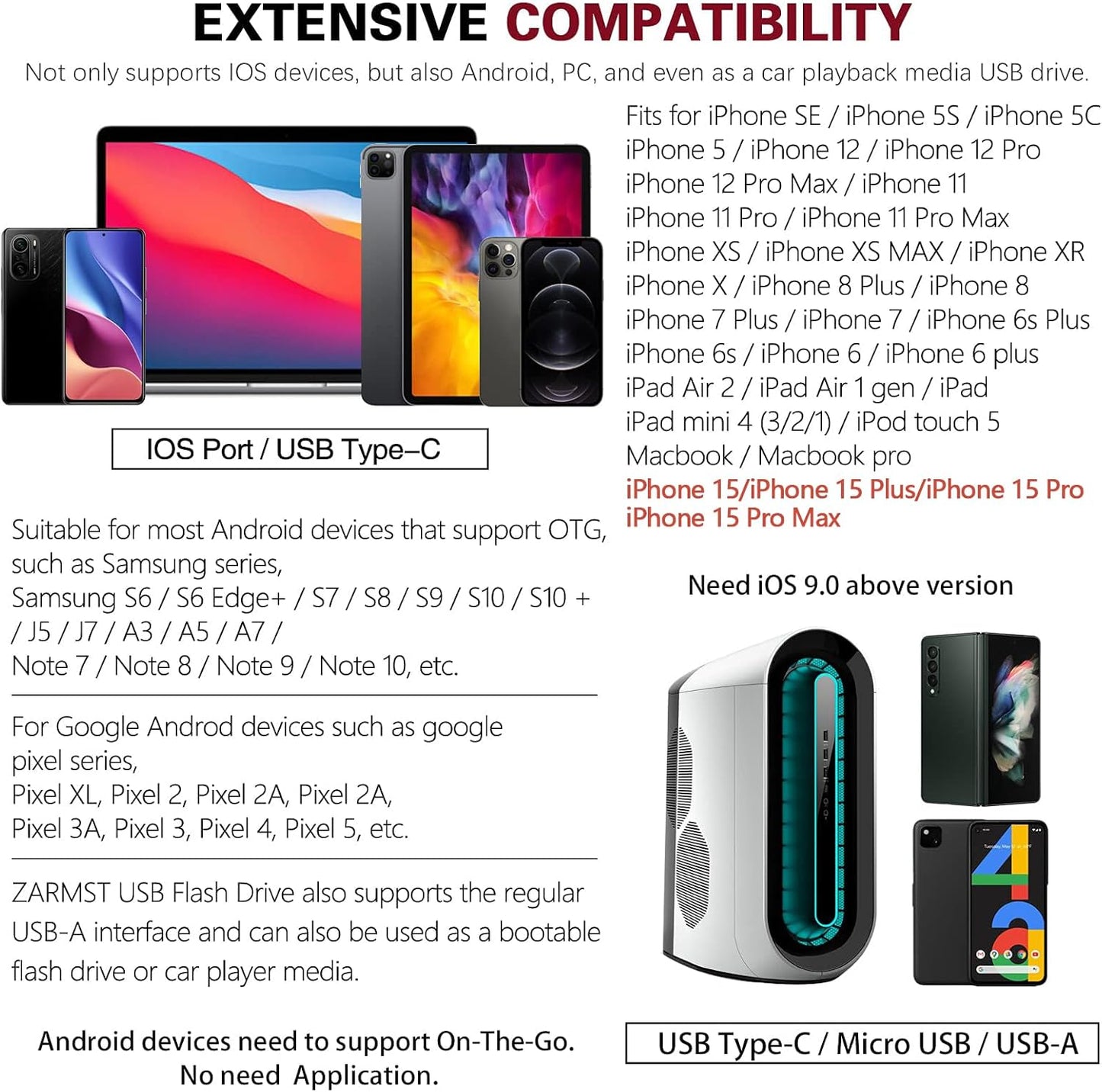 Flash Drive for iPhone 256GB