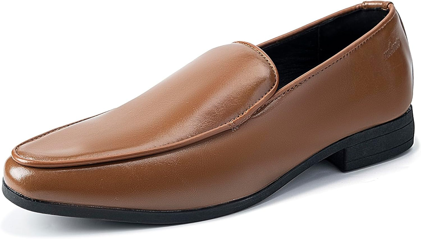 UUBARIS Mens Loafers Dress Shoes Slip On Driving Shoes Tuxedo Suit Shoes