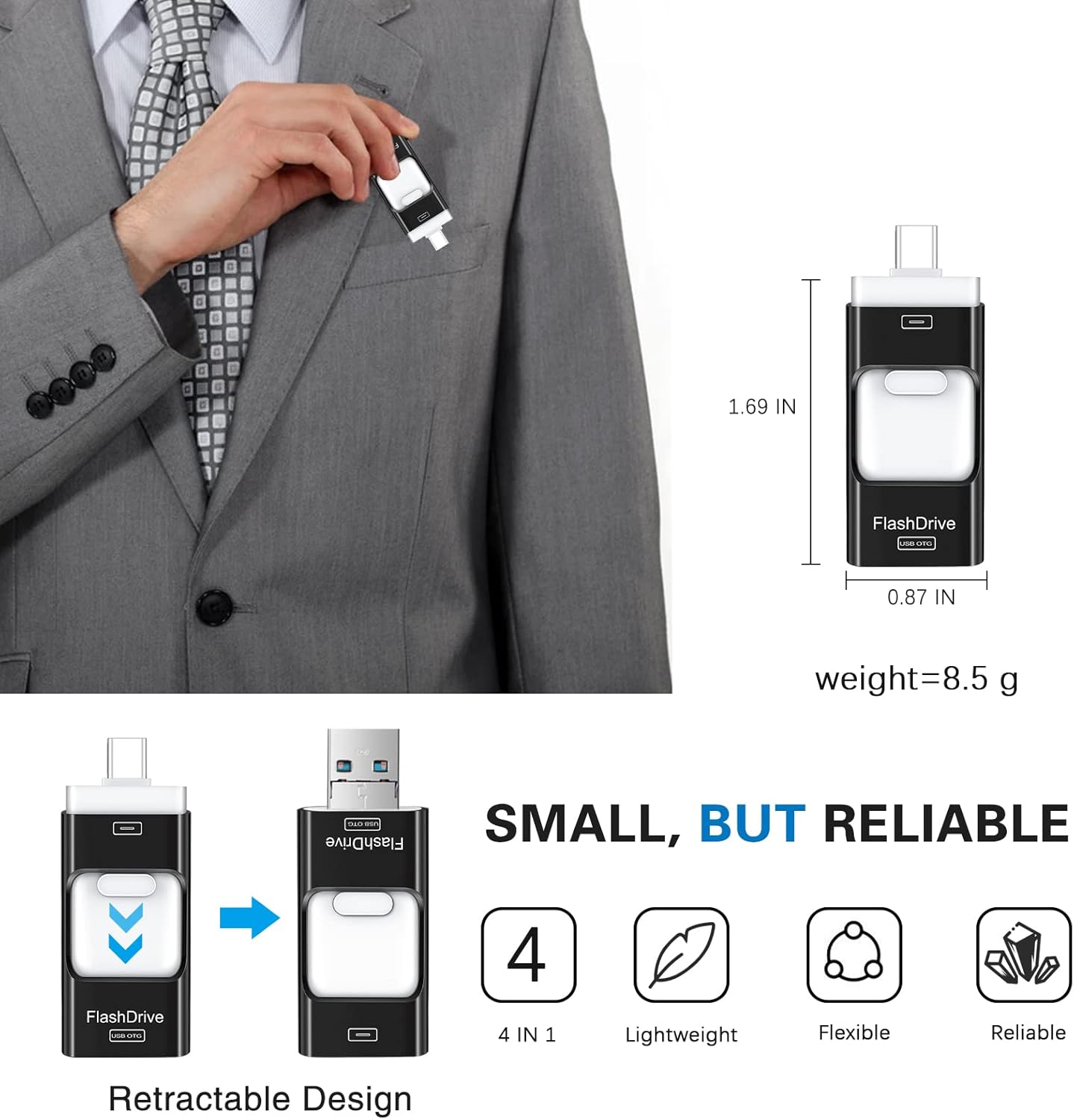 Flash Drive for iPhone 256GB