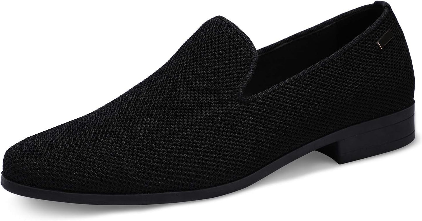 UUBARIS Mens Loafers Dress Shoes Slip On Driving Shoes Tuxedo Suit Shoes