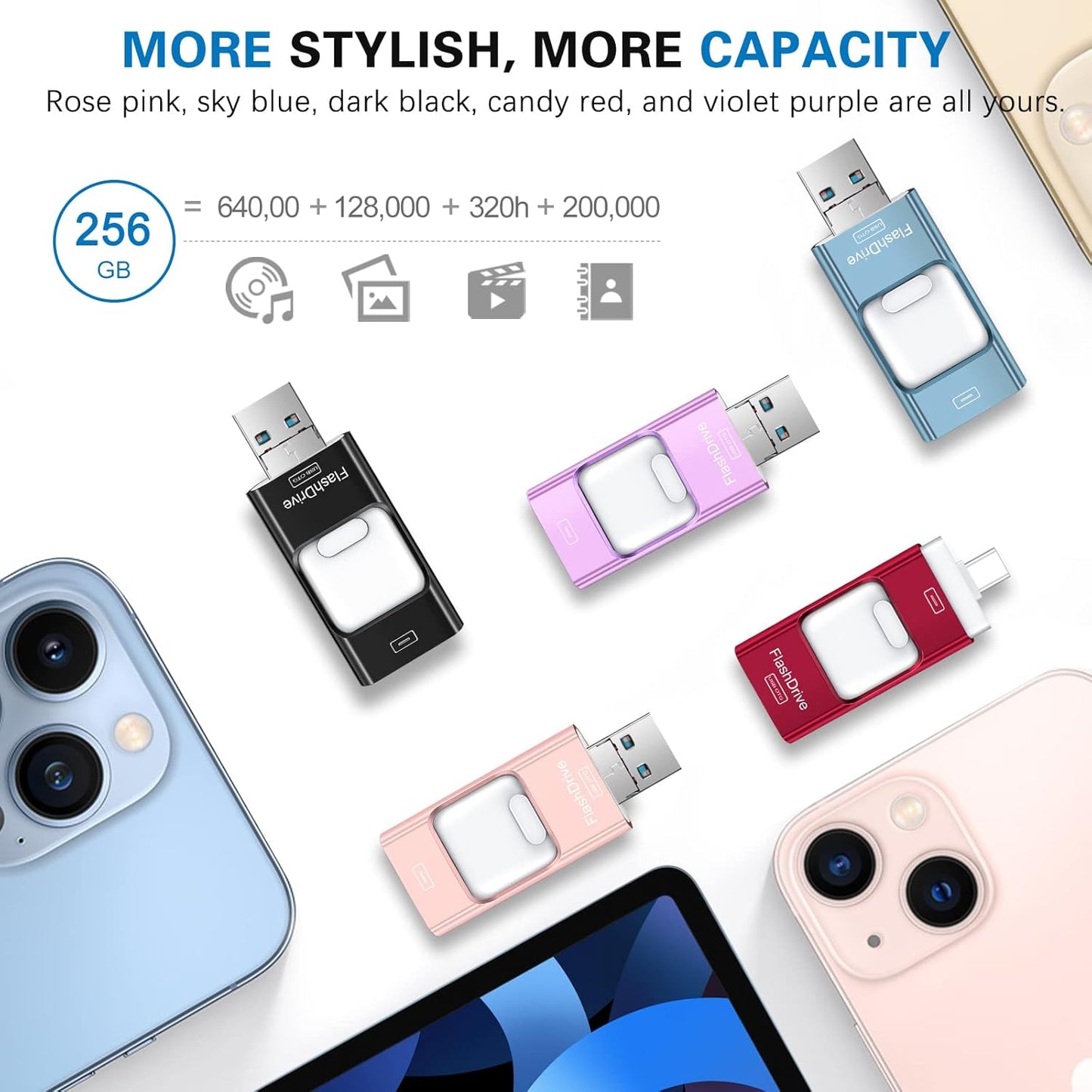 Flash Drive for iPhone 256GB