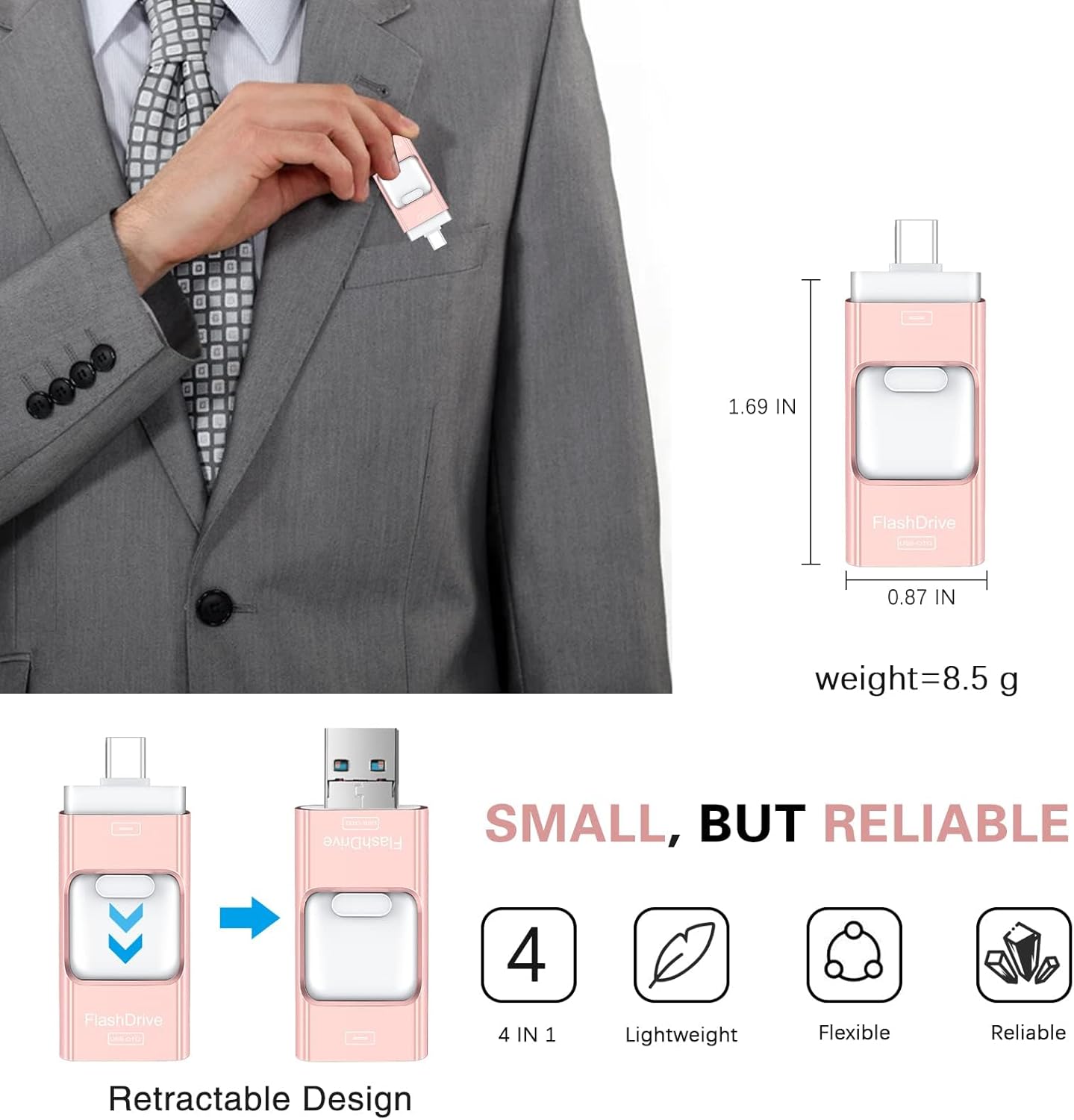 Flash Drive for iPhone 256GB