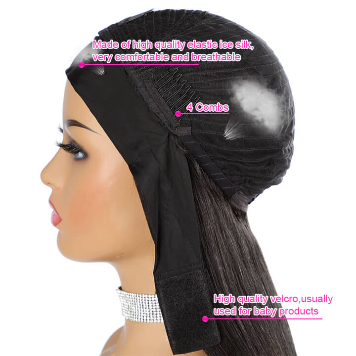 Flash Deal $79.99 18" Curly Headband Wigs Glueless Human Hair Wig