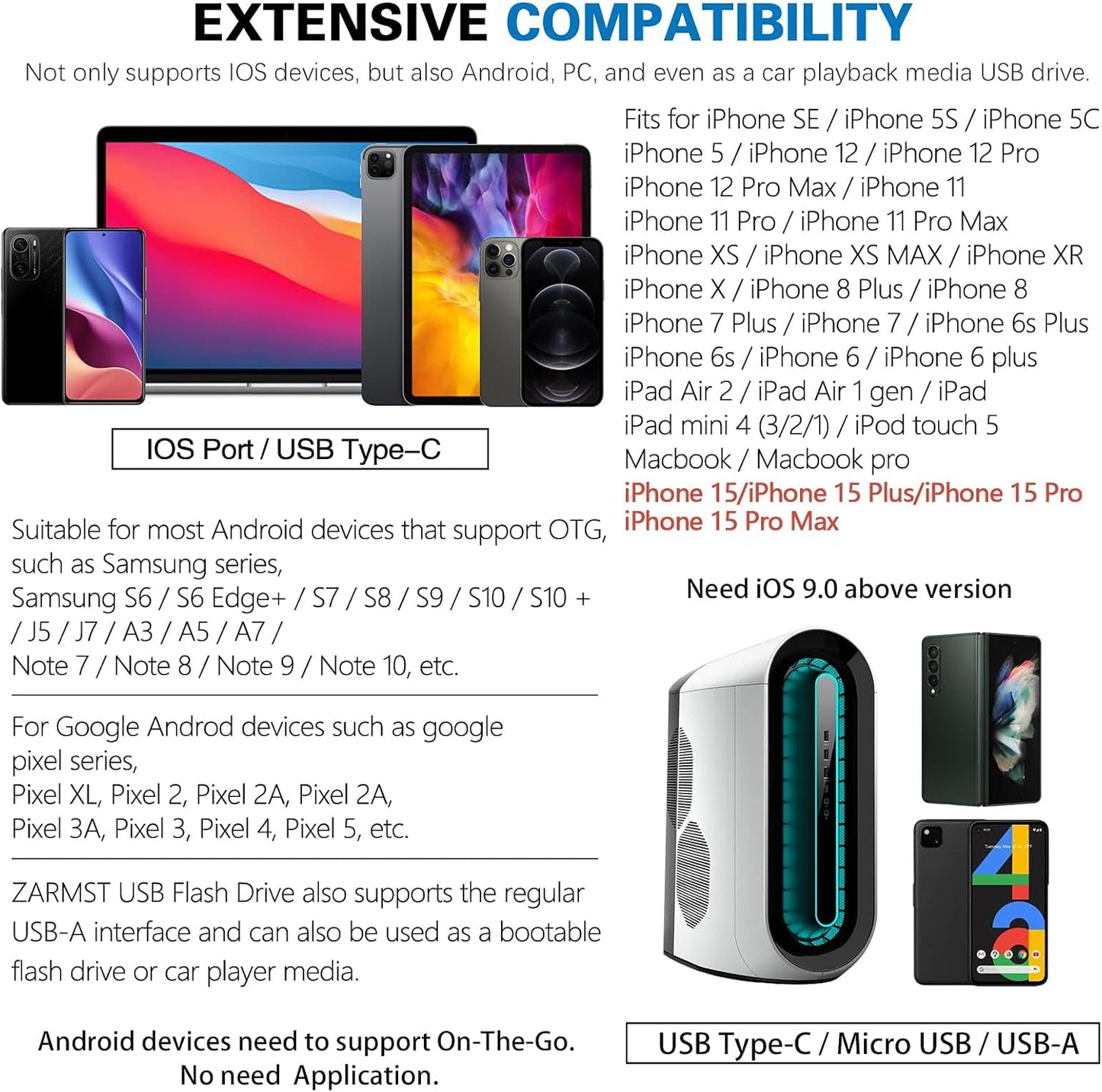 Flash Drive for iPhone 256GB