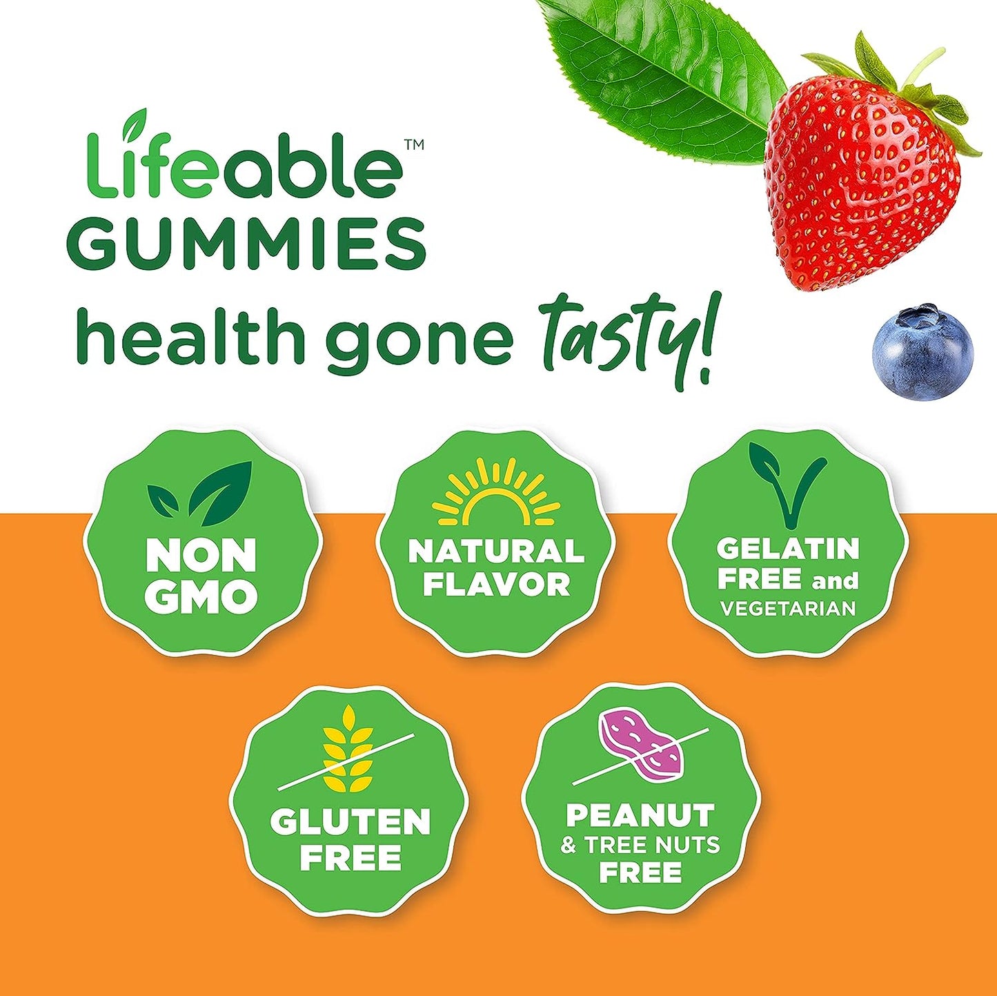 Probiotics - 2 Billion CFU - Great Tasting Natural Flavor Gummy Supplement - Gluten Free Vegetarian Probiotic Chewable - for Gut Health and Immune Support - for Adults, Man Women - 90 Gummies