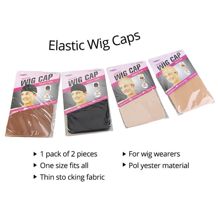 2 PCS/Pack Wig Cap for Making Wigs Stretch Hair Net for Weave Hairnets