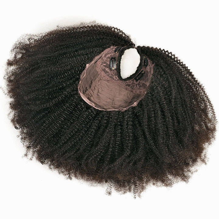 $169.99 26" Kinky Curly Thin V Part Wig Human Hair Flash Deal