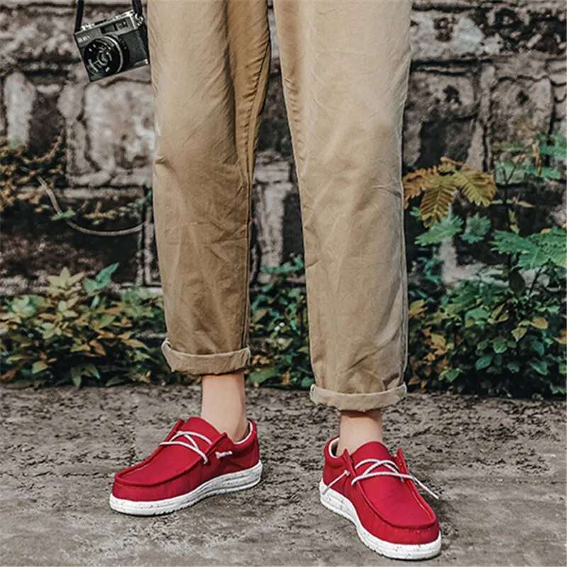 HMB Breathable Men Canvas Shoes