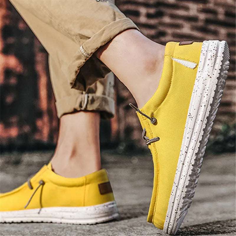 HMB Breathable Men Canvas Shoes