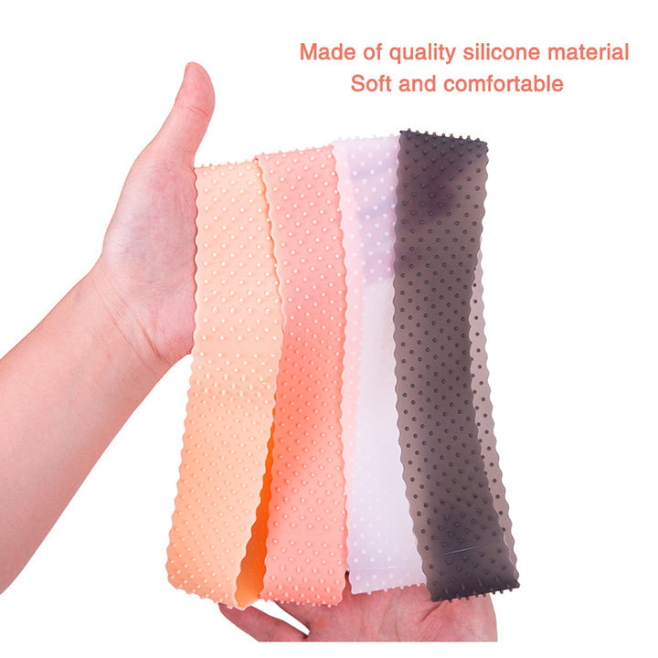 Flash Deal Silicone Band For Wig 22Cm Wig Grip Headband Silicone Headband With Grips High Elasticity Rubber Hair Band