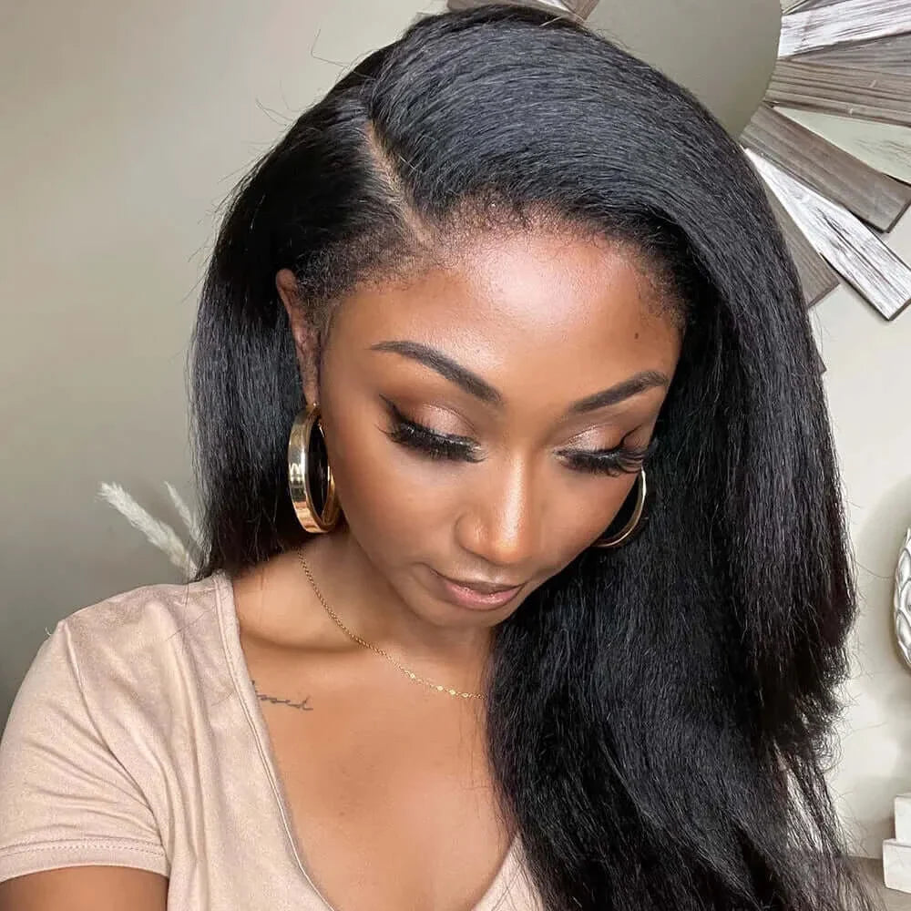 Hyperrealism Kinky Edges HD Lace Ventilated Wig
