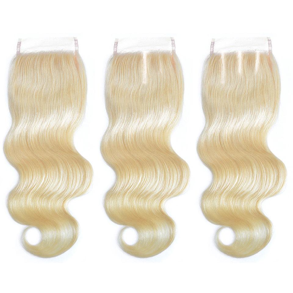 flash Deal Blonde #613 Body Wave Lace Closure 4x4