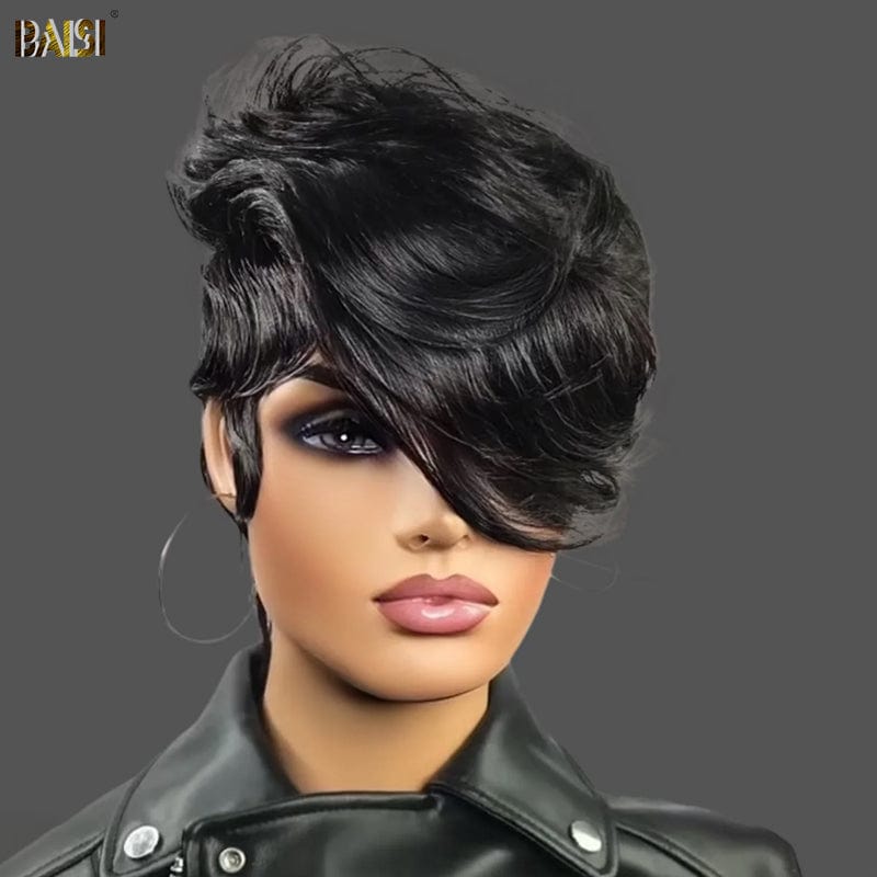 Pixie Cut Hair 5x5 Short Wig