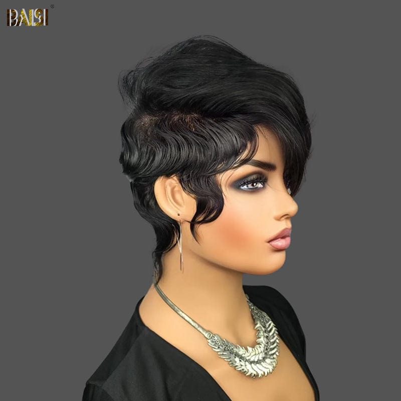 Pixie Cut Hair 5x5 Short Wig