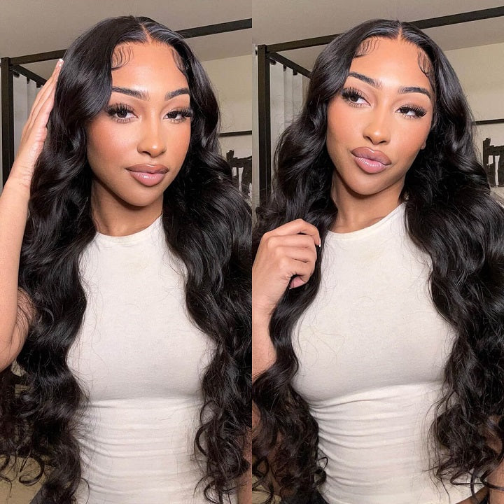 Body Wave Pre-everything 7x5 Lace Wig Human Hair Beginner Wig Pre-Cut Lace
