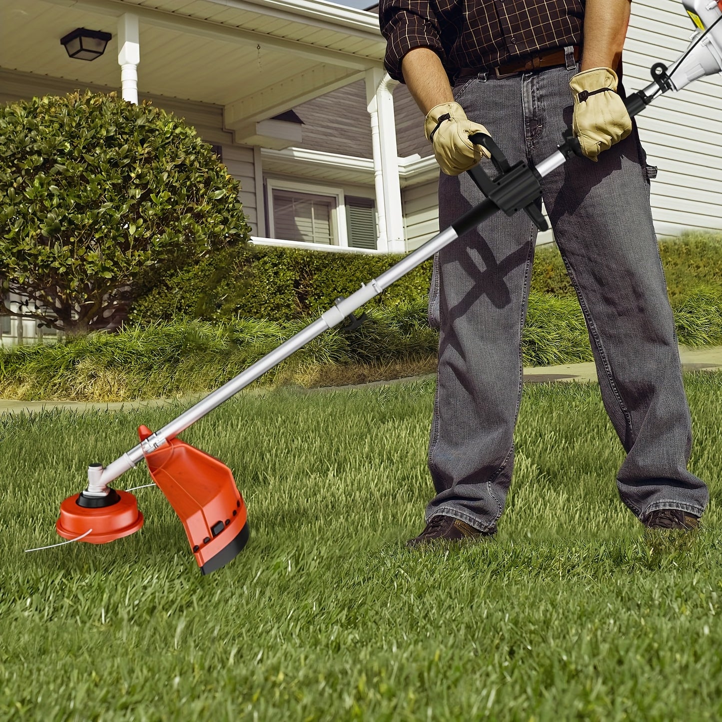 Gas-Powered 3-in-1 Trimmer/Edger/Mower & Weed Wacker