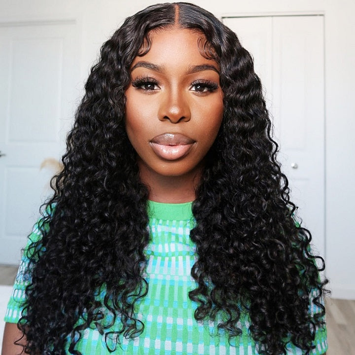 CODE:C20 20% Off 26" Water Wave 4x4 Lace Closure Wig Flash Deal