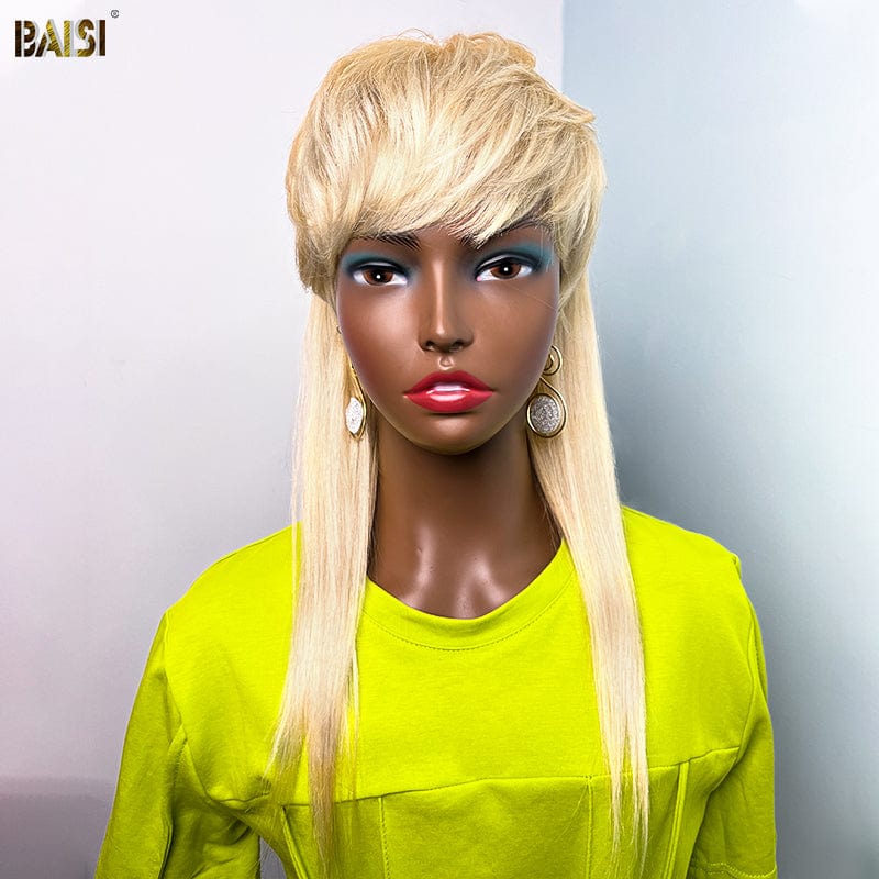 Blonde Mullet Glueless Wig
