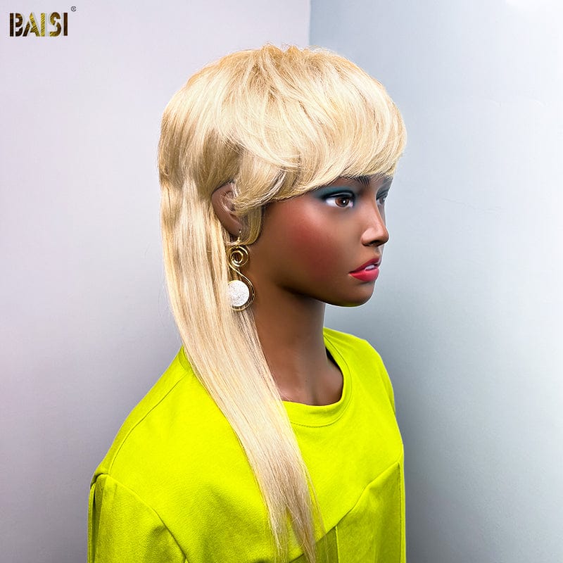 Blonde Mullet Glueless Wig