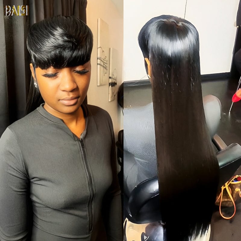 SEXY Long Mullet Glueless Wig