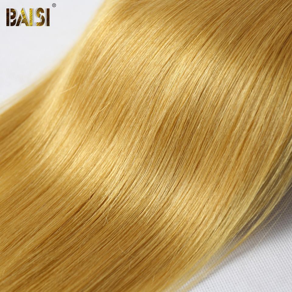 BAISI 10A Eurasian Hair Weave Color Hair #144 Straight