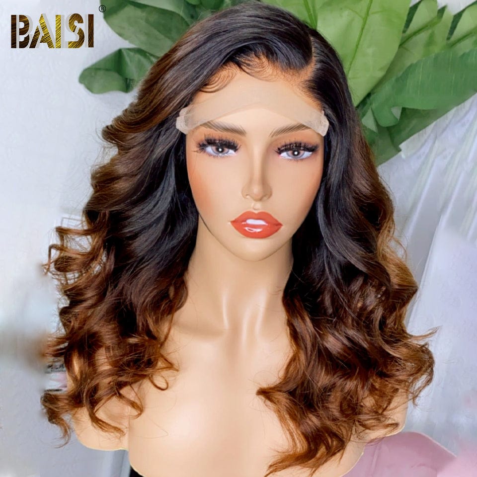 BAISI Color 1B/4/30# Body Wave Top Quality Customized Wig