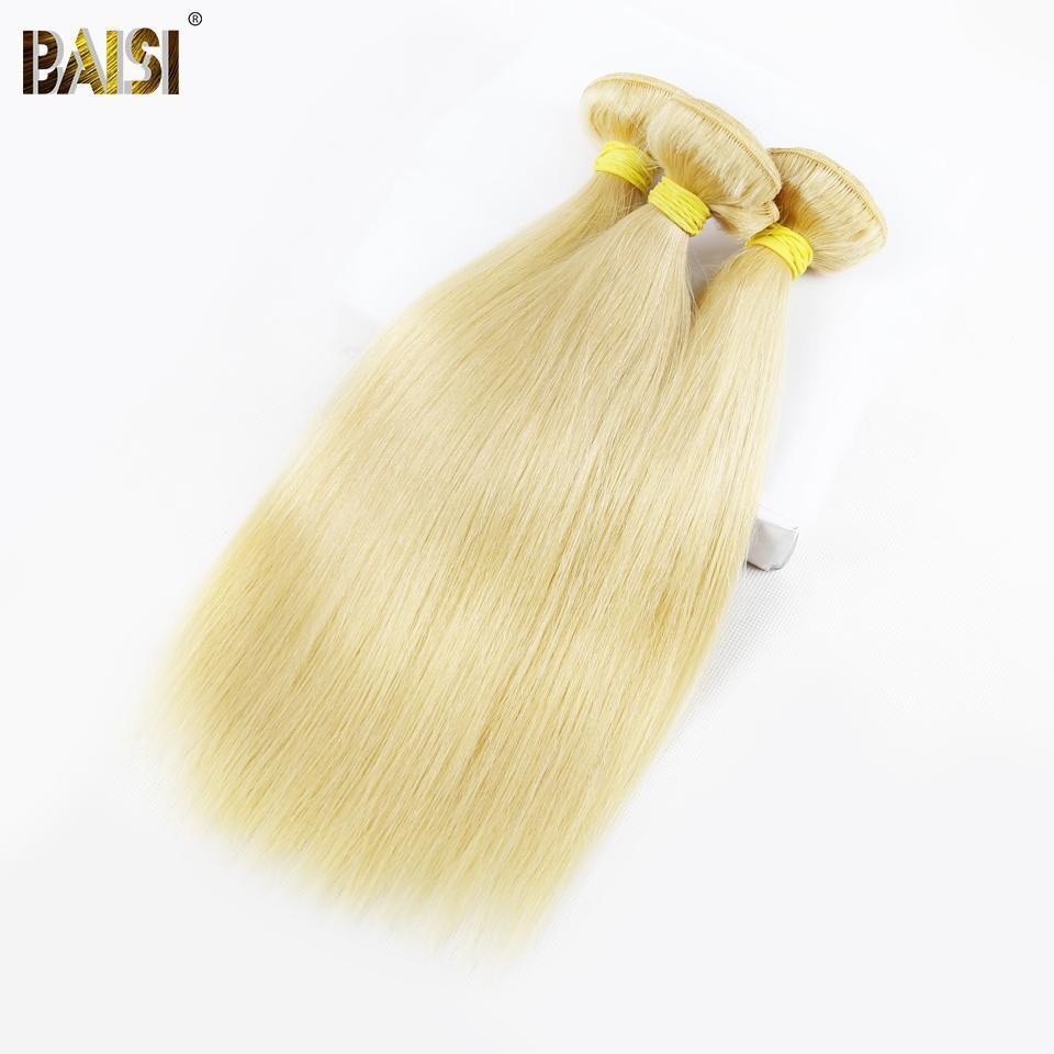613# Straight Blonde Bundles with Frontal Deal