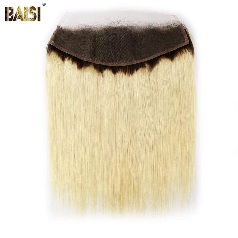 BAISI Blonde with Dark Root 1B/613# Straight Lace Frontal