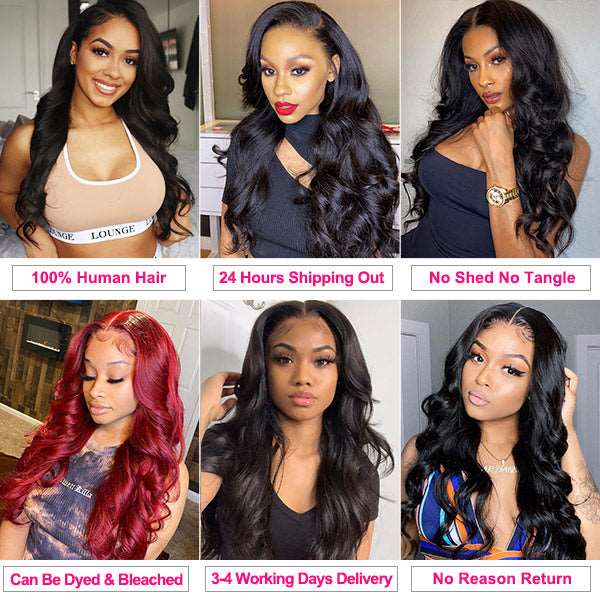 Brazilian Loose Wave Human Hair 3 Pieces 10A 100% Remy Hair - Healthier Me Beauty, LLC