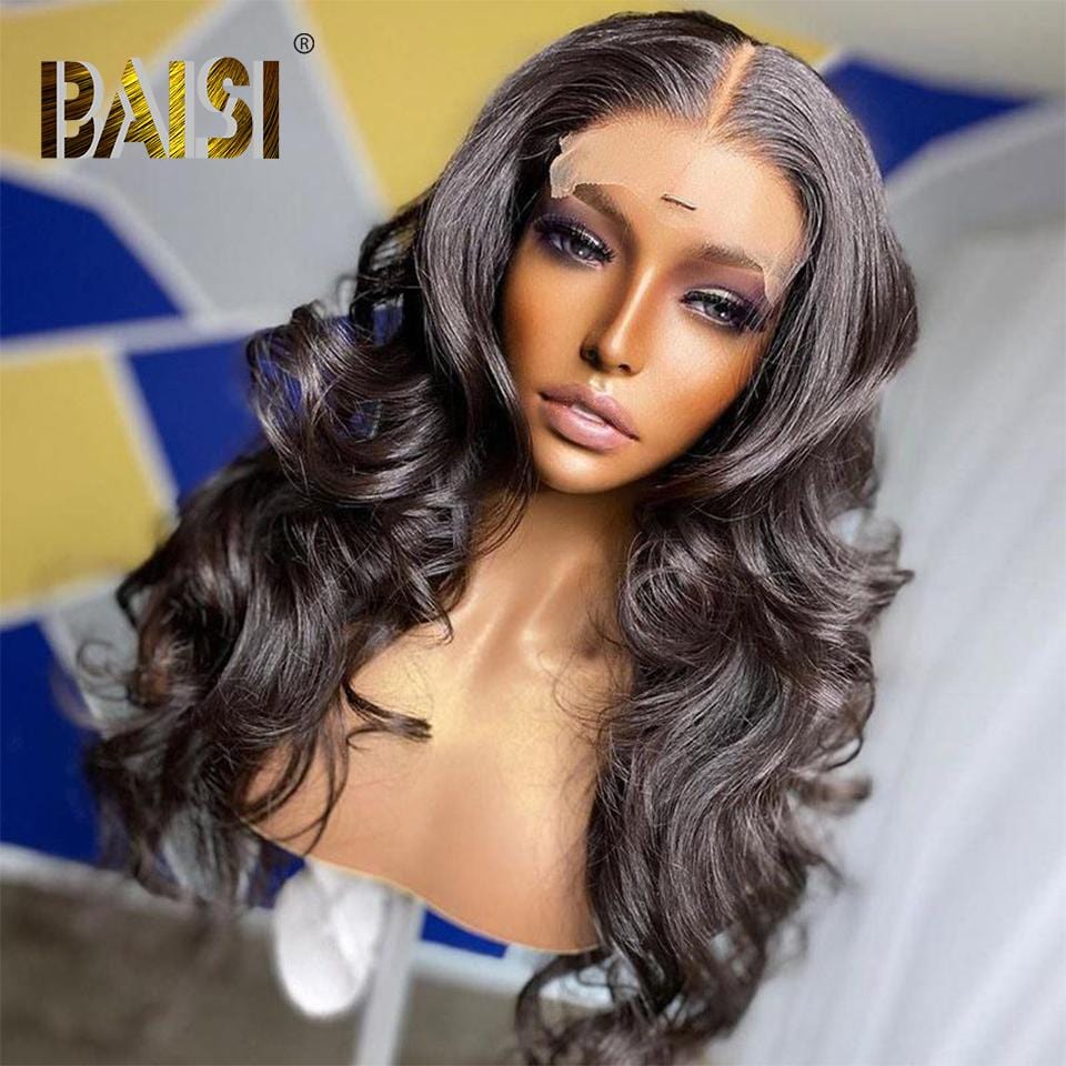 BAISI 5*5 HD Undetectable Lace Closure Wig