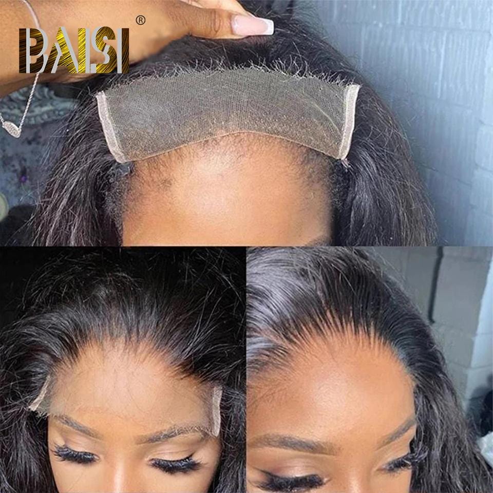 BAISI 5*5 HD Undetectable Lace Closure Wig