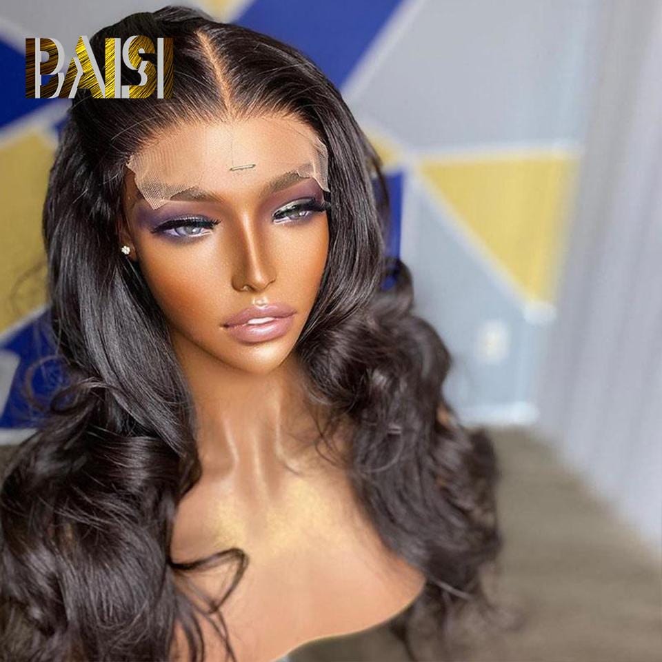 BAISI 5*5 HD Undetectable Lace Closure Wig