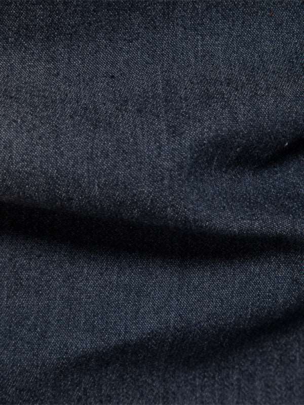 Denim non-iron shirt men's casual solid color non-iron men's long-sleeved shirt