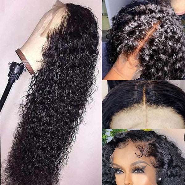 Curly Lace Front Wigs 13x6 HD Lace Frontal Wig Kinky Curly Human Hair Wig
