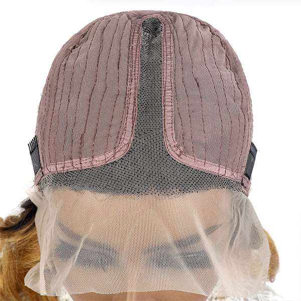 Blonde Ombre Wig HD Lace Wig 13x6x1 T Part Wig Body Wave Human Hair Wigs - Healthier Me Beauty, LLC